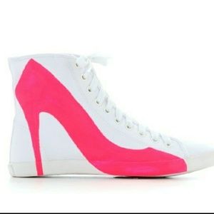 Be&D high heel sneaker