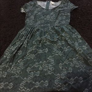 Green lightweight summer dress