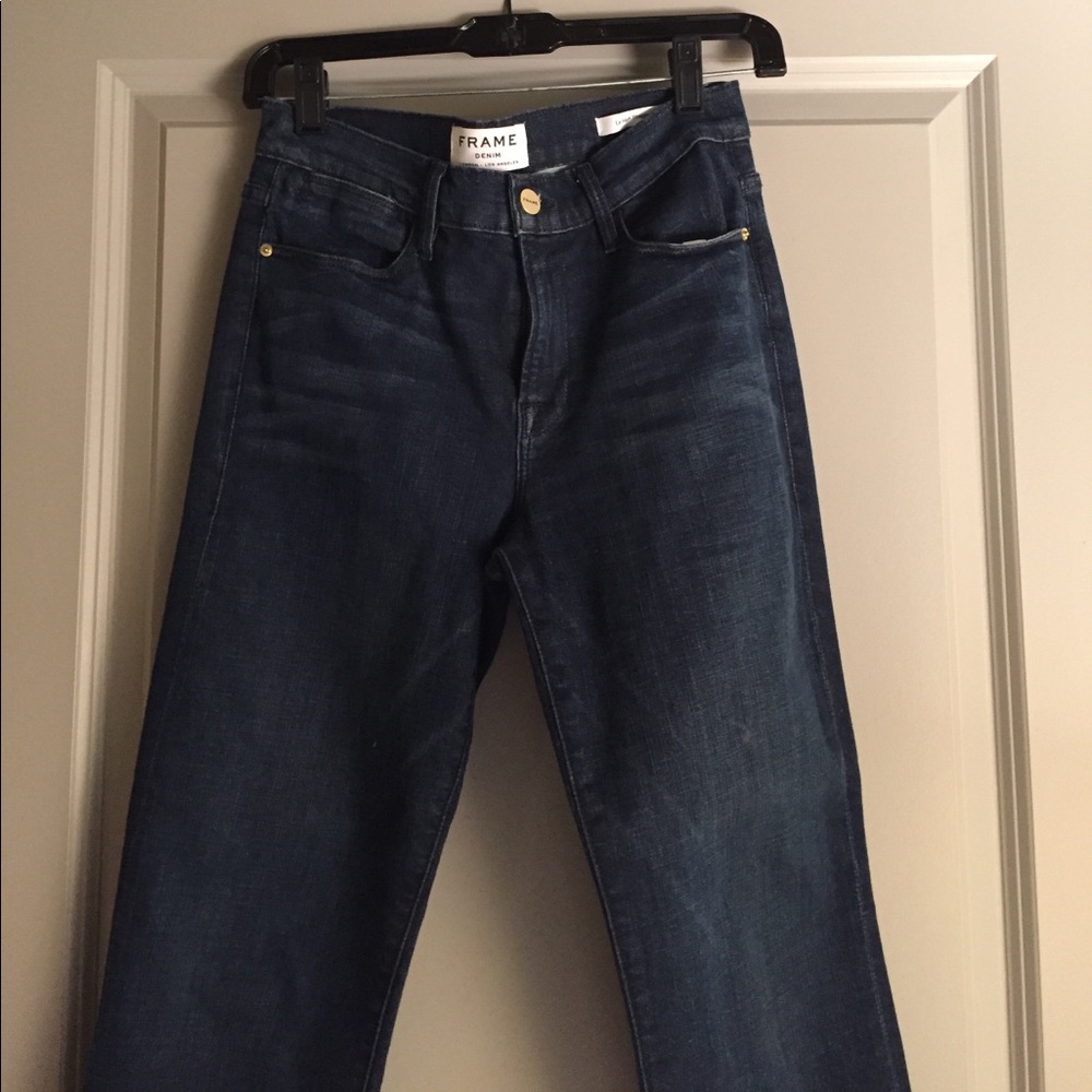 Frame Le High Straight Jeans