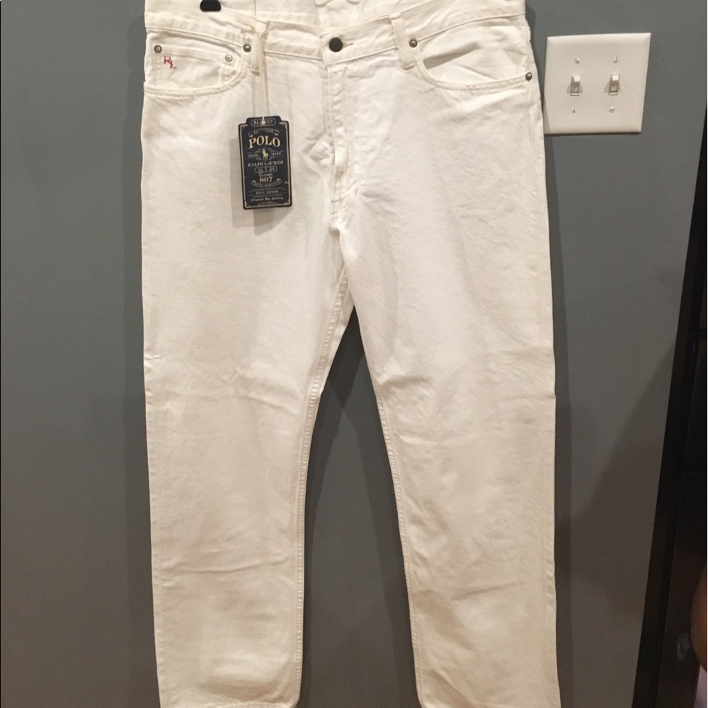 NWT White Jeans by Polo