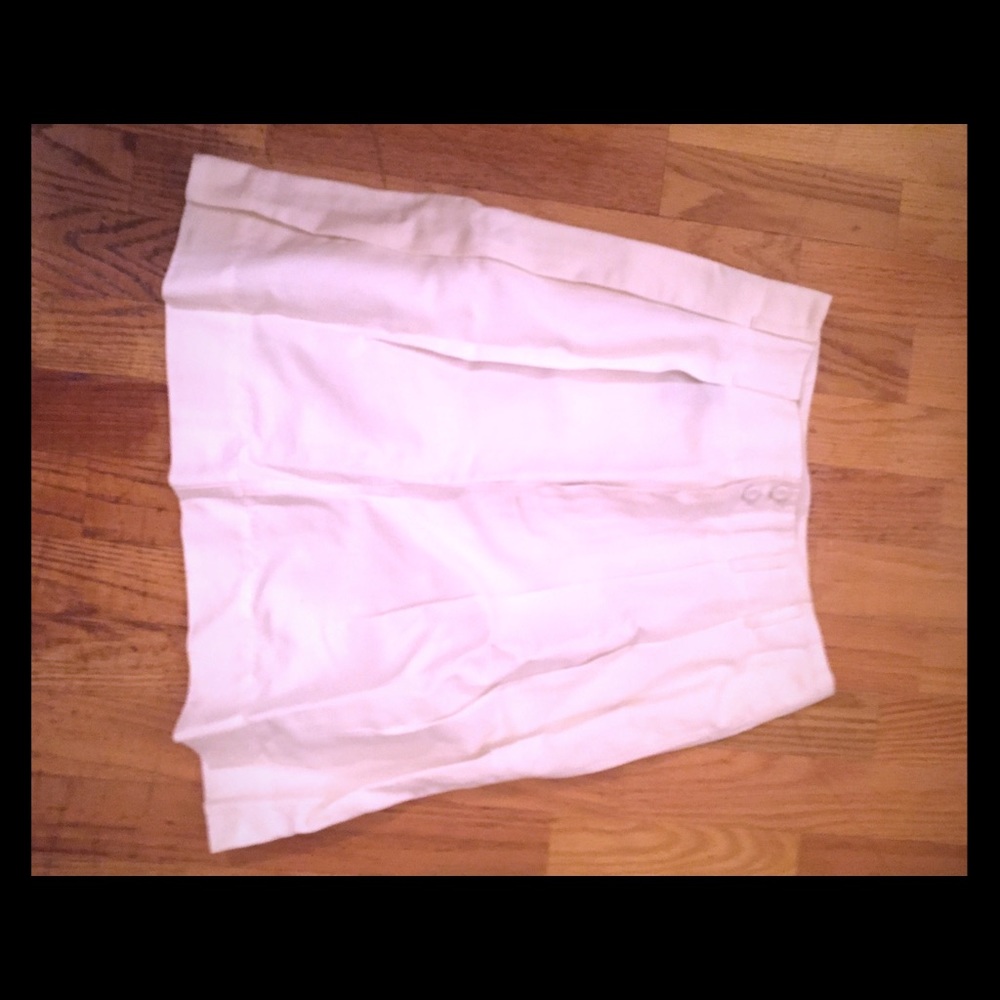 White Lacoste skirt