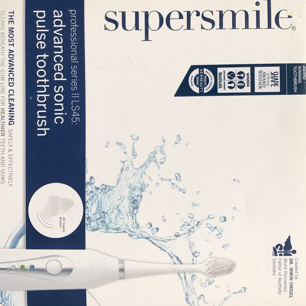 supersmile - sonic whitening toothbrush