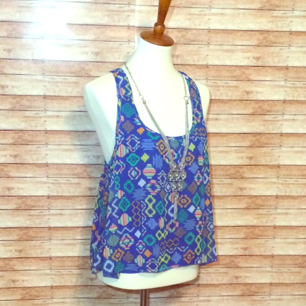 Living Doll Aztec Tank