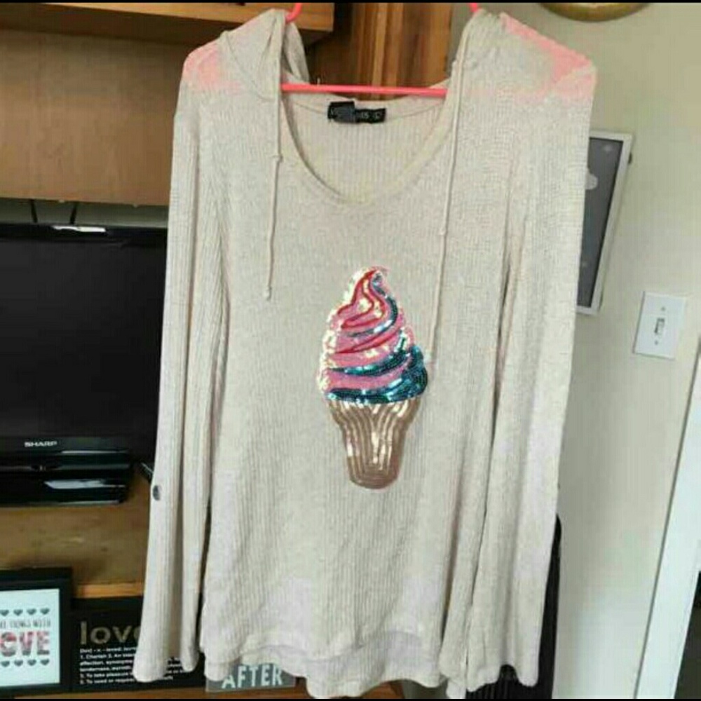Macys Ice Cream Shirt Sweater Sweets
