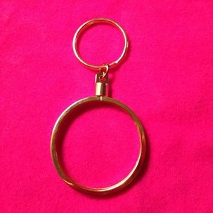 Keychain gold plated