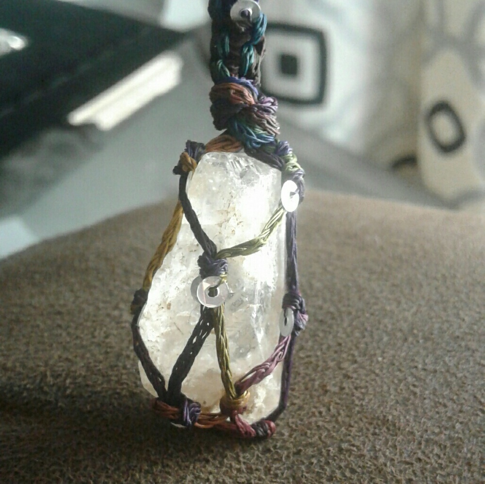 Wrapped crystals