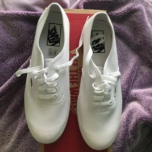 New White Vans