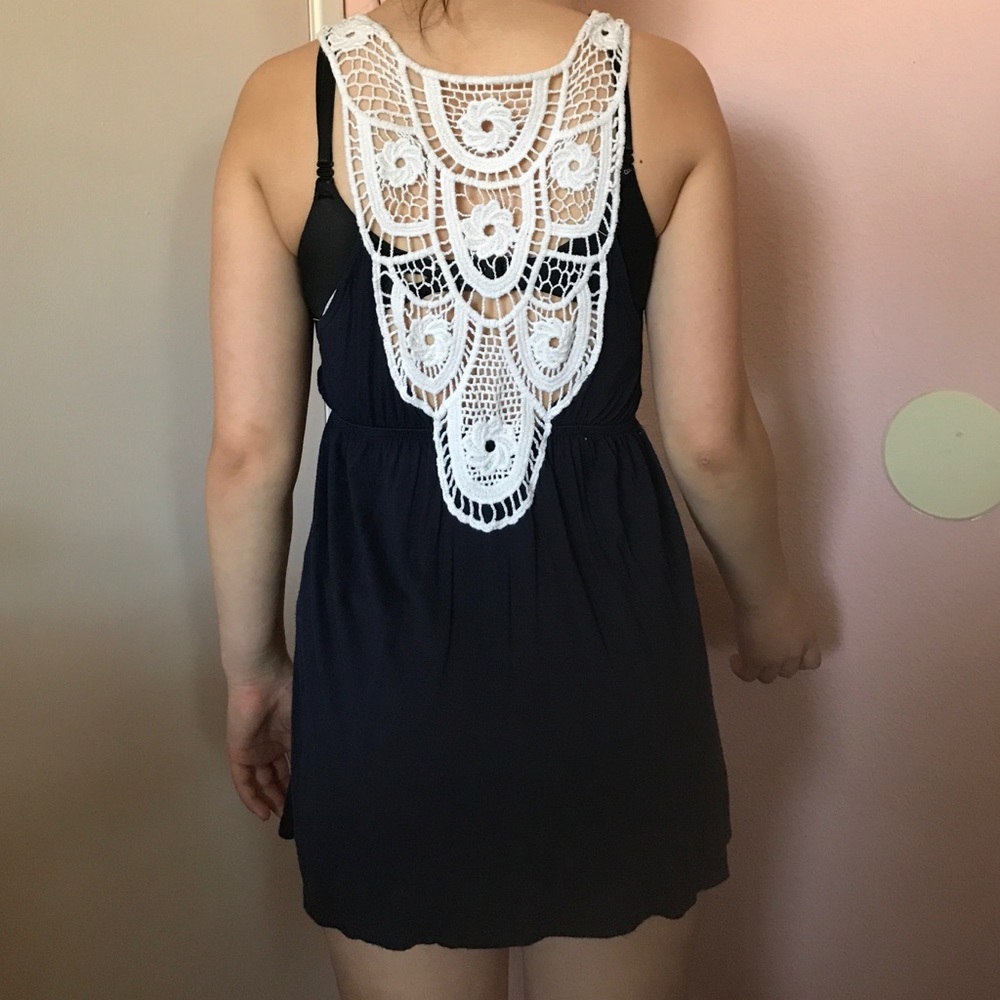 Lace blue shirt - Picture 2 of 2