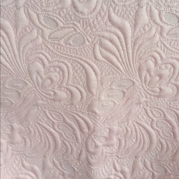 NWOT Pink Jacquard Structured Dress - Picture 4 of 4