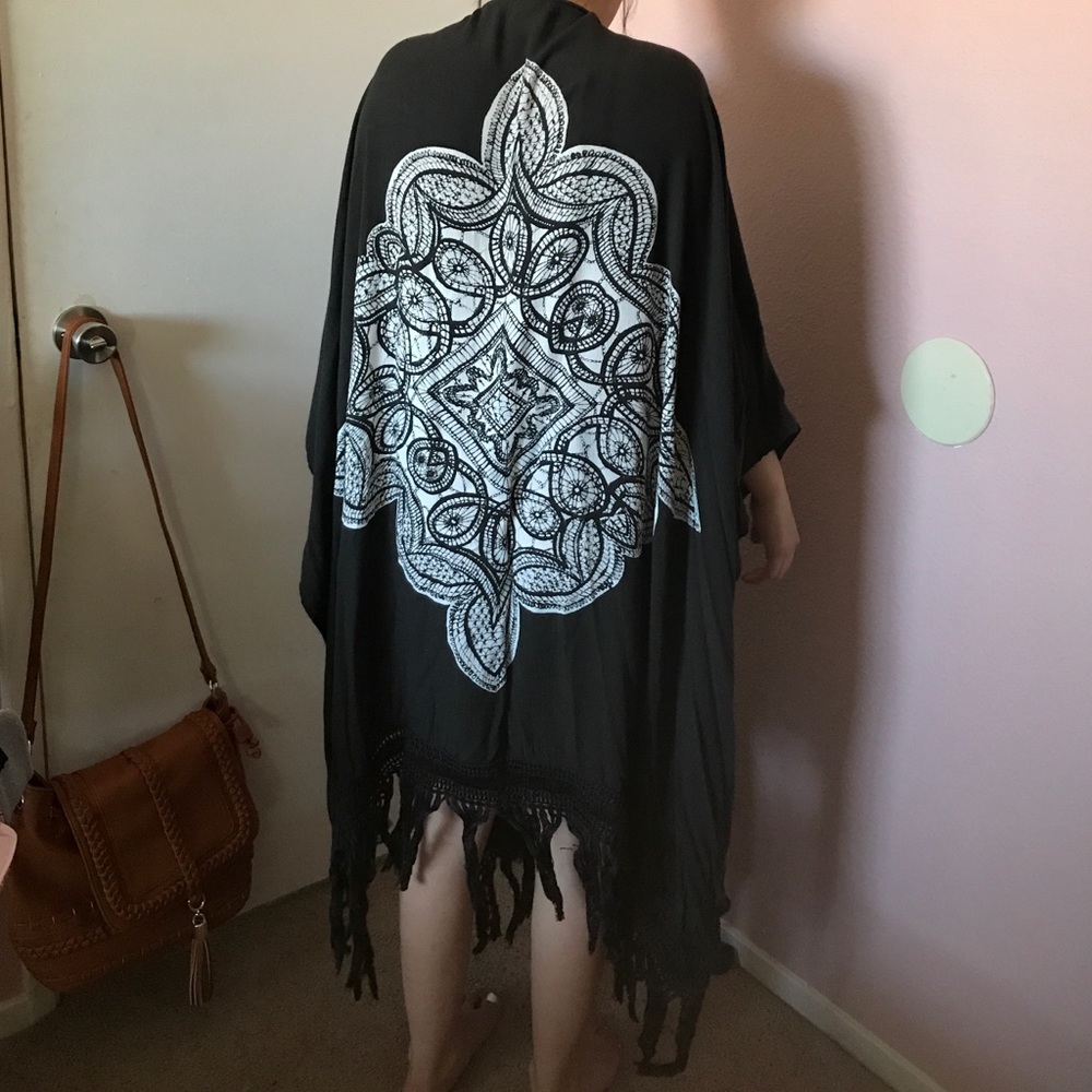 Bohemian kimono
