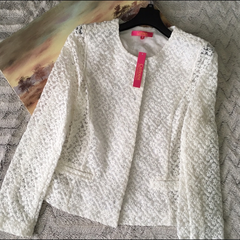 NWT Catherine Malandrino Jacket Size 10