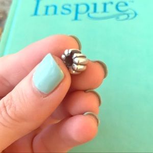 Two Pandora Sterling Silver Bracelet Clips