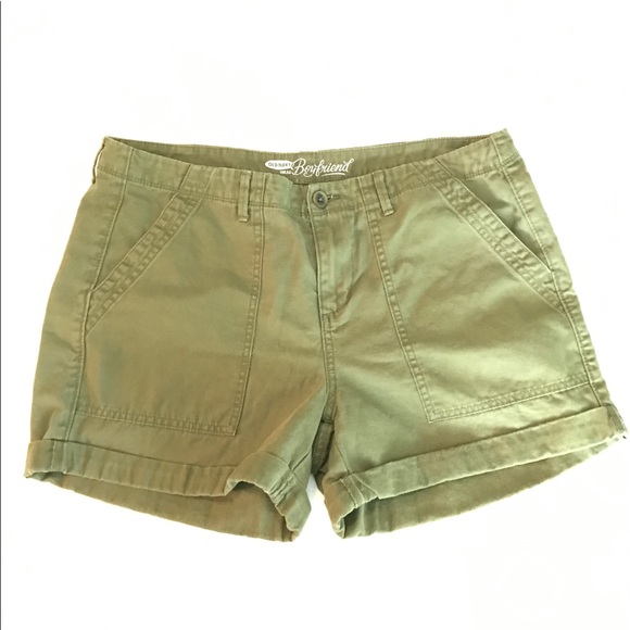 old navy green shorts