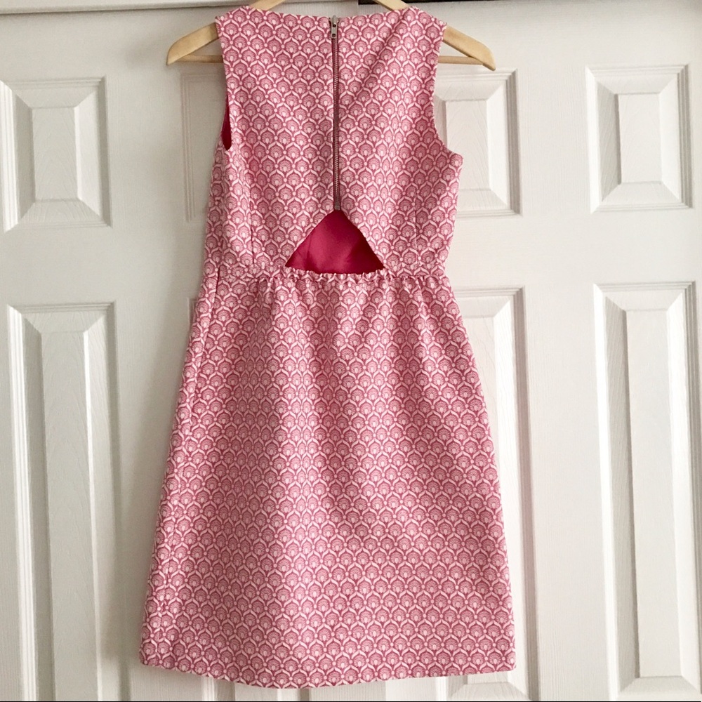 I Heart Ronson Pink & White Dress - Picture 3 of 8