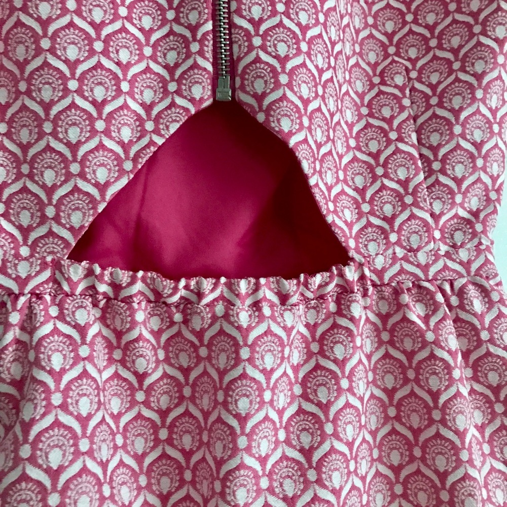 I Heart Ronson Pink & White Dress - Picture 4 of 8