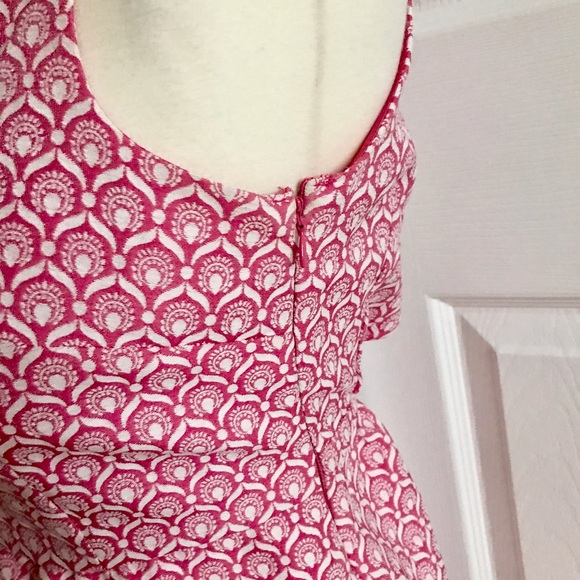 I Heart Ronson Pink & White Dress - Picture 5 of 8