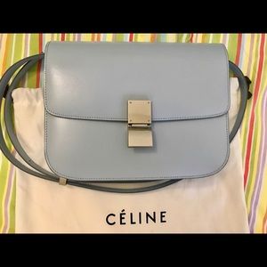 celine light blue bag