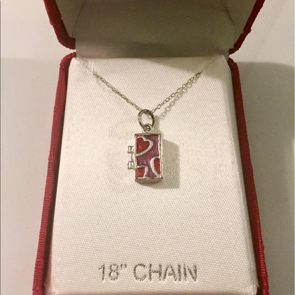 🔥💎 NWT Heart Locket Necklace - Picture 6 of 8