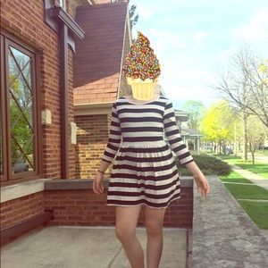 H&M Striped Kids Size 14 Dress