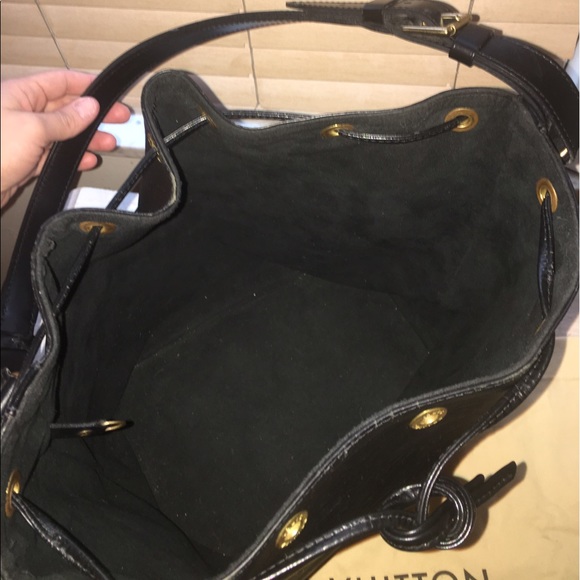 Louis Vuitton black epi leather noe - Picture 5 of 7