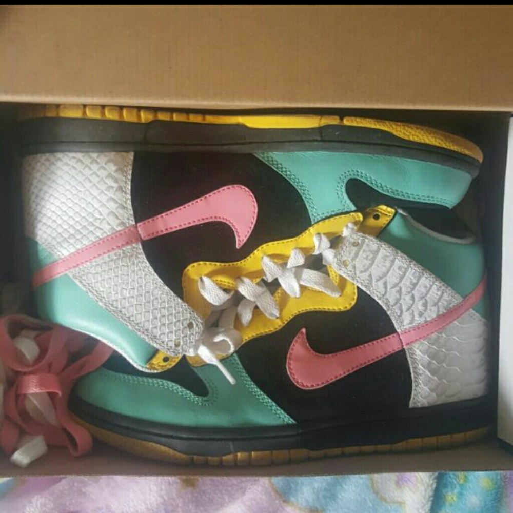 Neon/Pastel Nike 6.0 Shoes Size 9