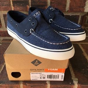 Women's Memory Foam Biscayne Sperry Top-Sider Sz 6