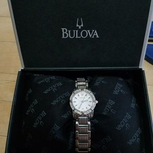 Bulova diamond watch