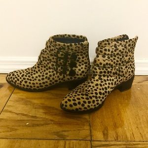 Loeffler Randall Fenton Cheetah Straps Boot