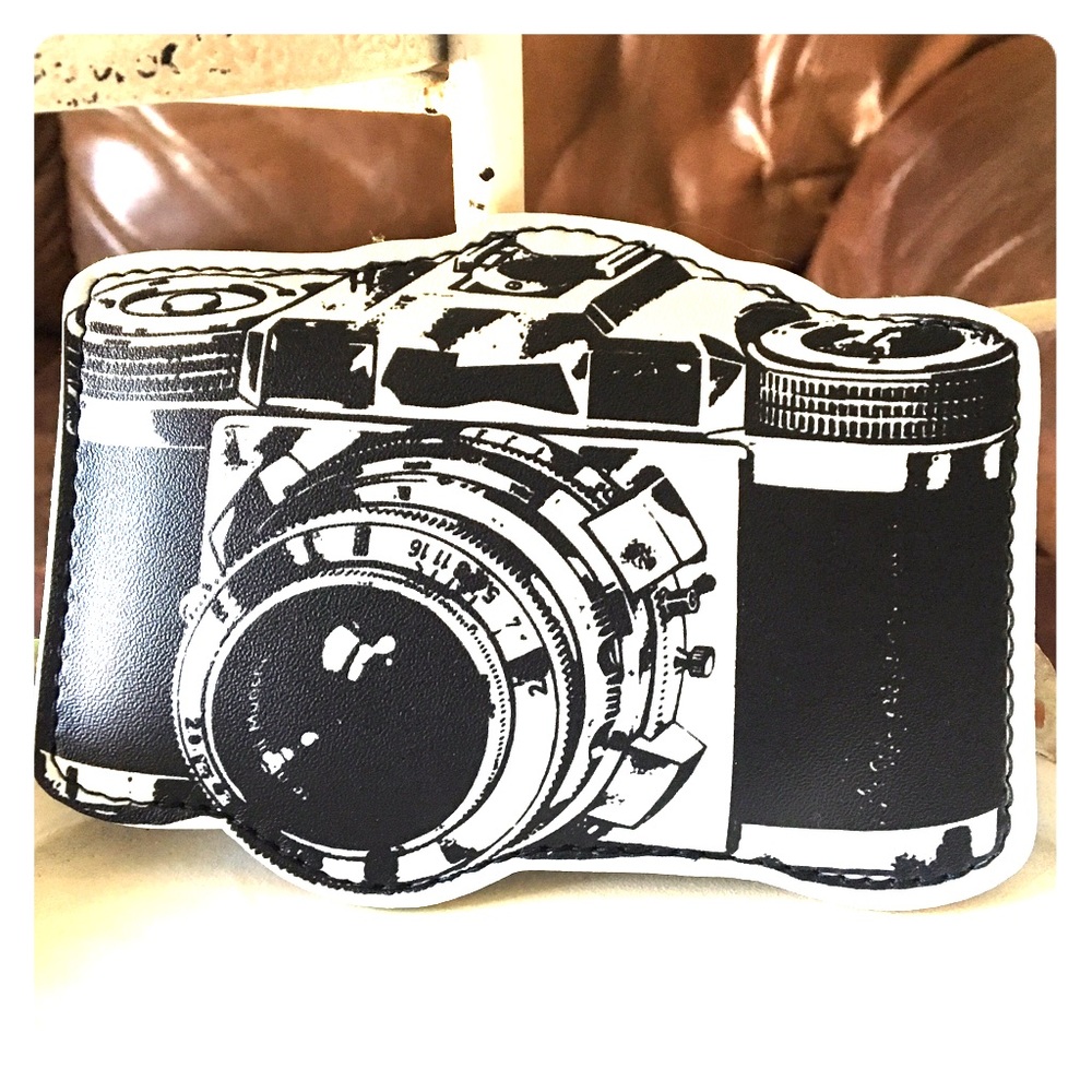 Camera coin purse