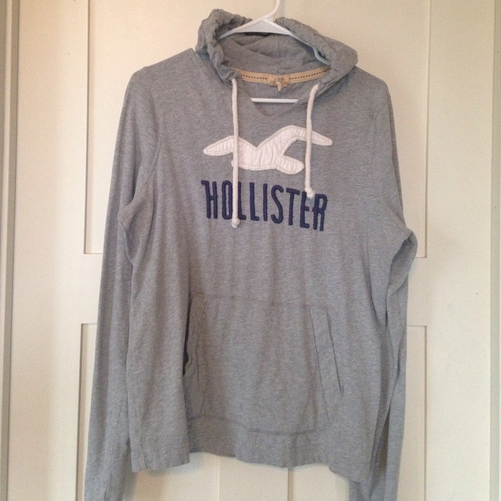 Hollister surfer cut lightweight hoodie