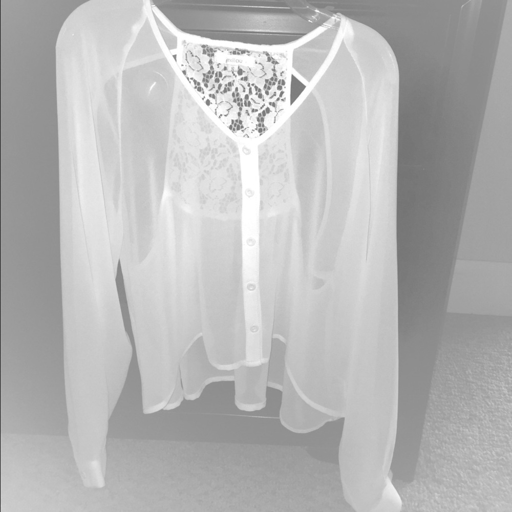 Millau Cold Shoulder Blouse- Never Worn!