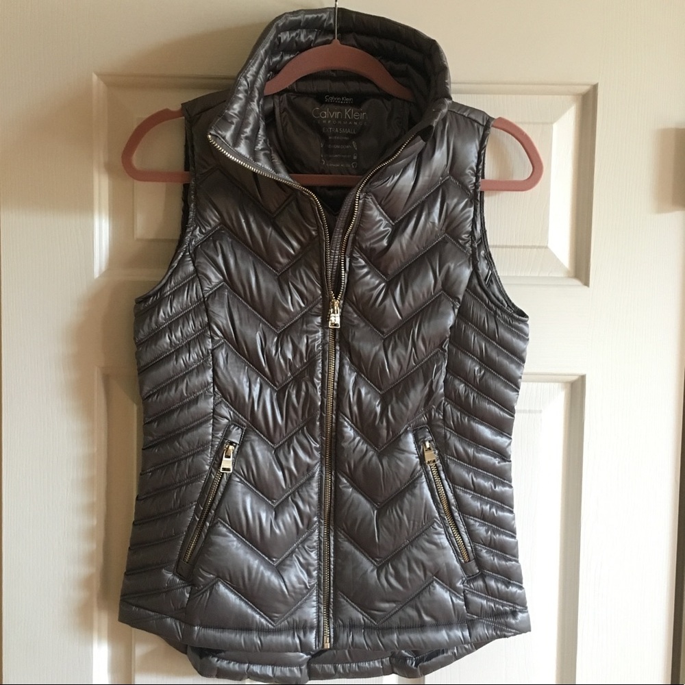 NWT Calvin Klein Chic Down Vest
