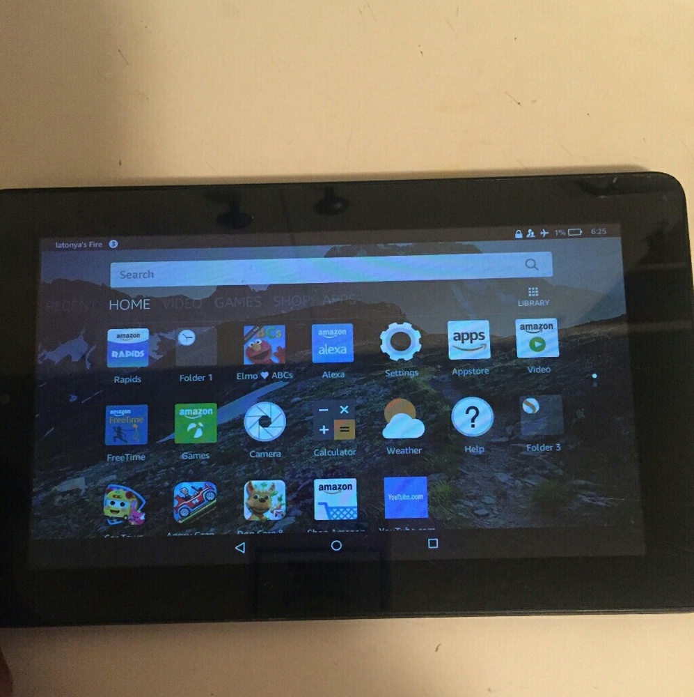 Amazon fire tablet