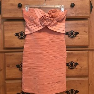Blush mini dress