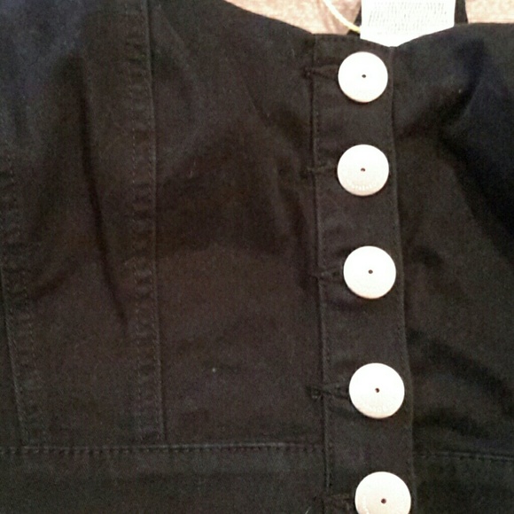 Bcbg button up crop top - Picture 2 of 2