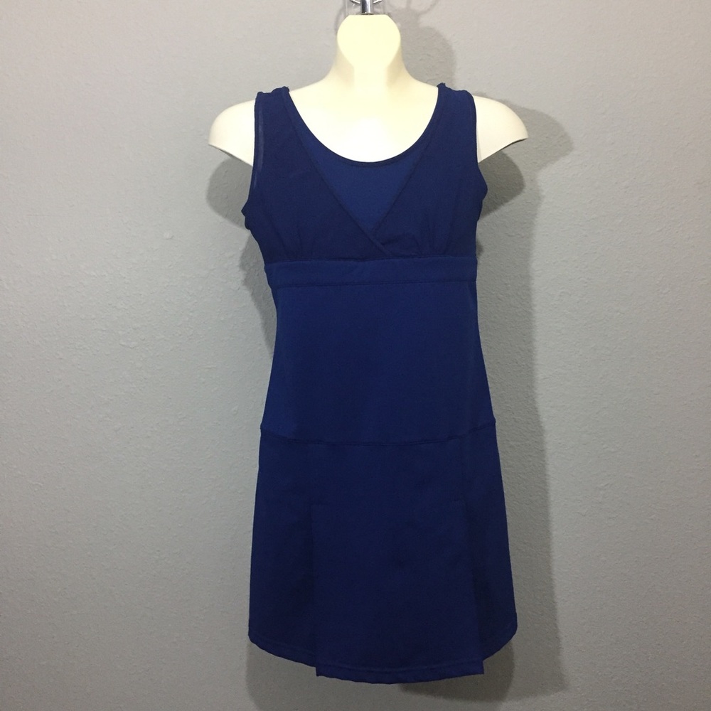 Athleta M Blue Sports Dress