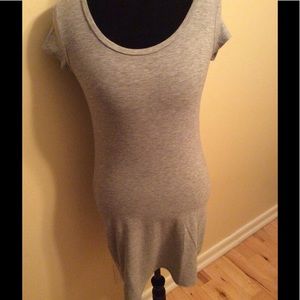 Massimo Grey T Shirt Dress