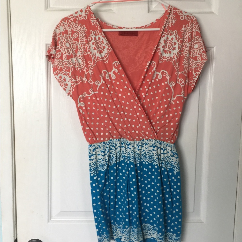 Floral romper mint condition never worn