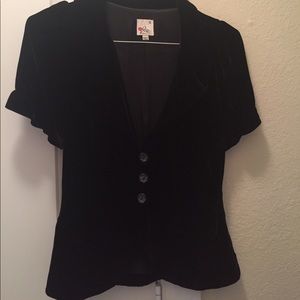 Joie Black Velvet Blazer -So Soft & Classy ❤️