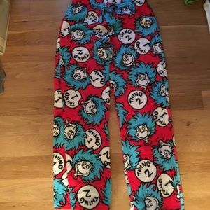 Thing one thing two pajama pants