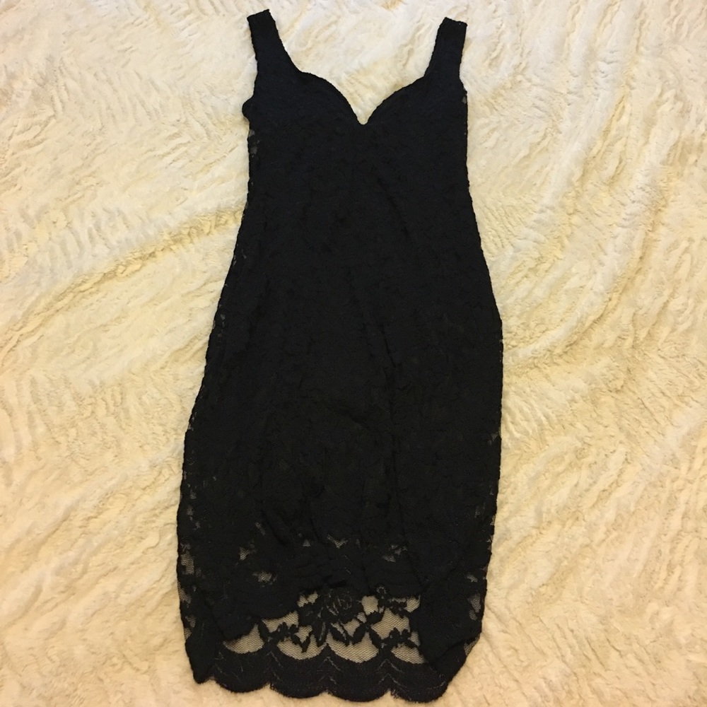 Black Lace Dress