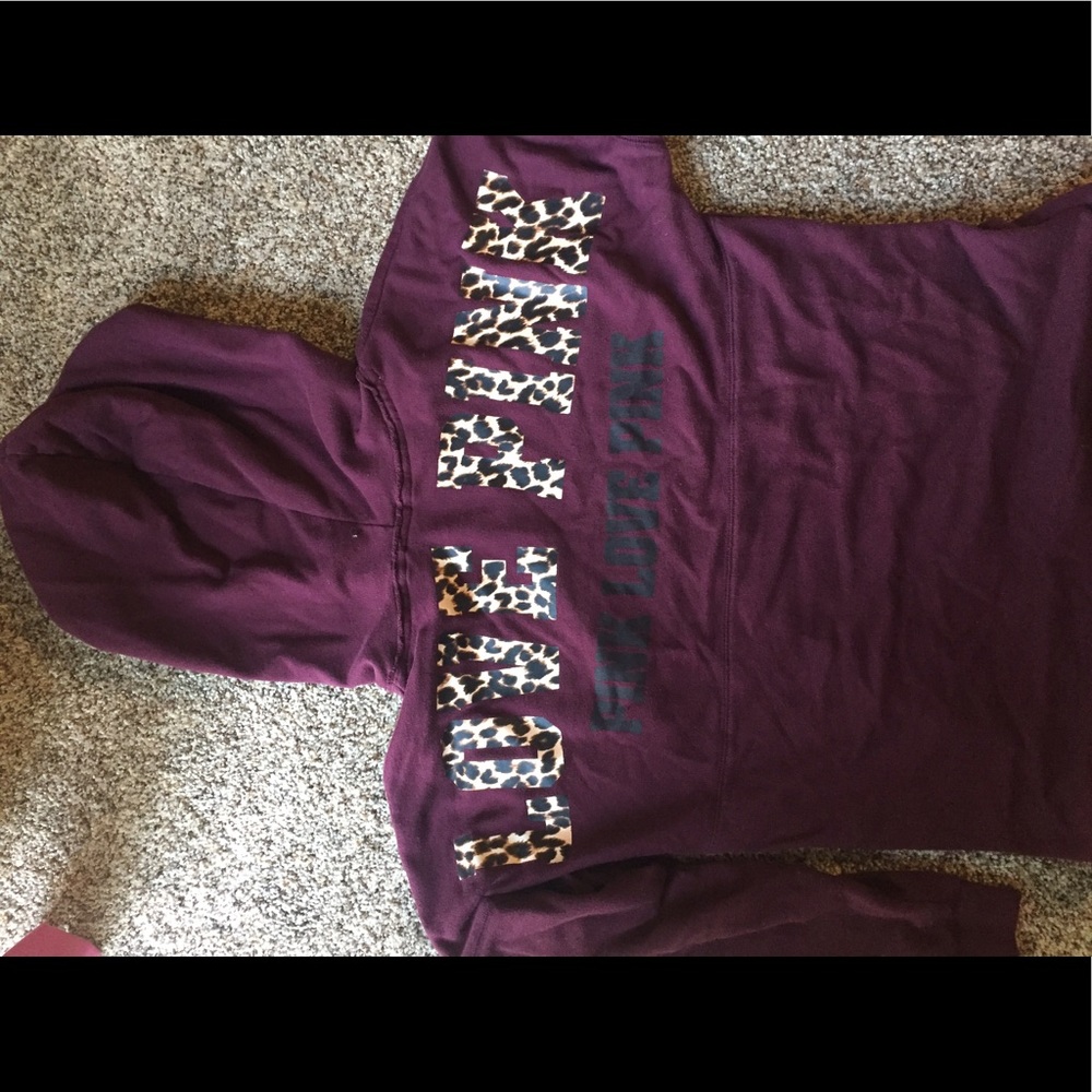 Victoria secrets light weight hoodie.