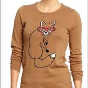 Old Navy Fox Intarsia sweater