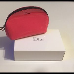 Dior makeup bag