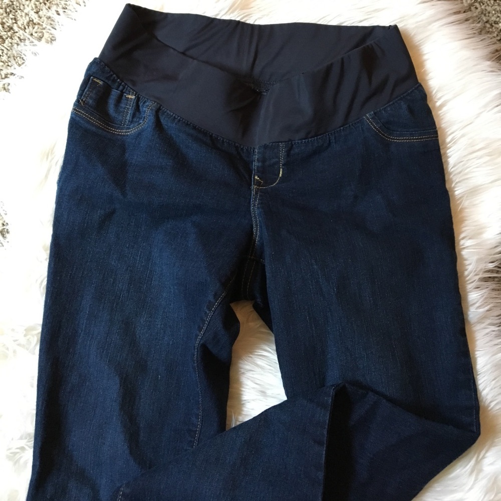 Dark Old Navy Maternity Jeans