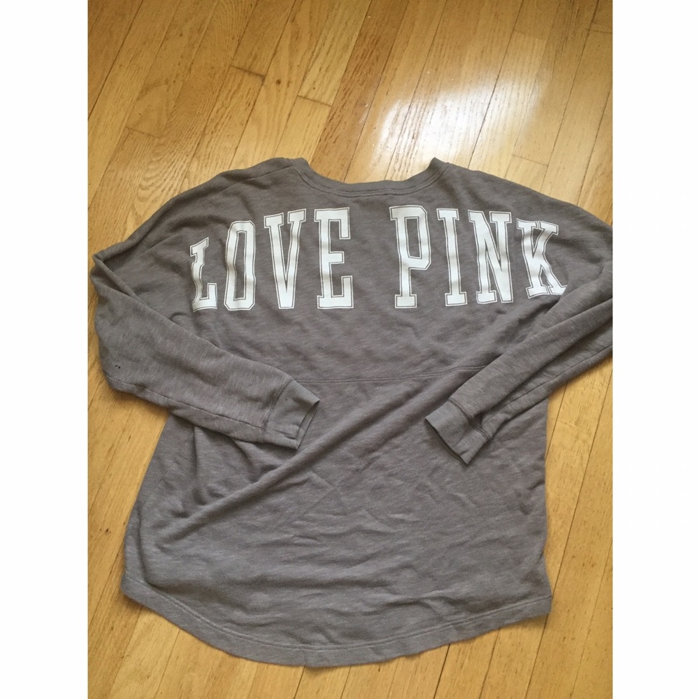 Victoria's Secret PINK Varsity Crewneck Sweater