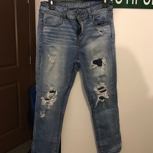 AE Hi Rise jegging crop 💜