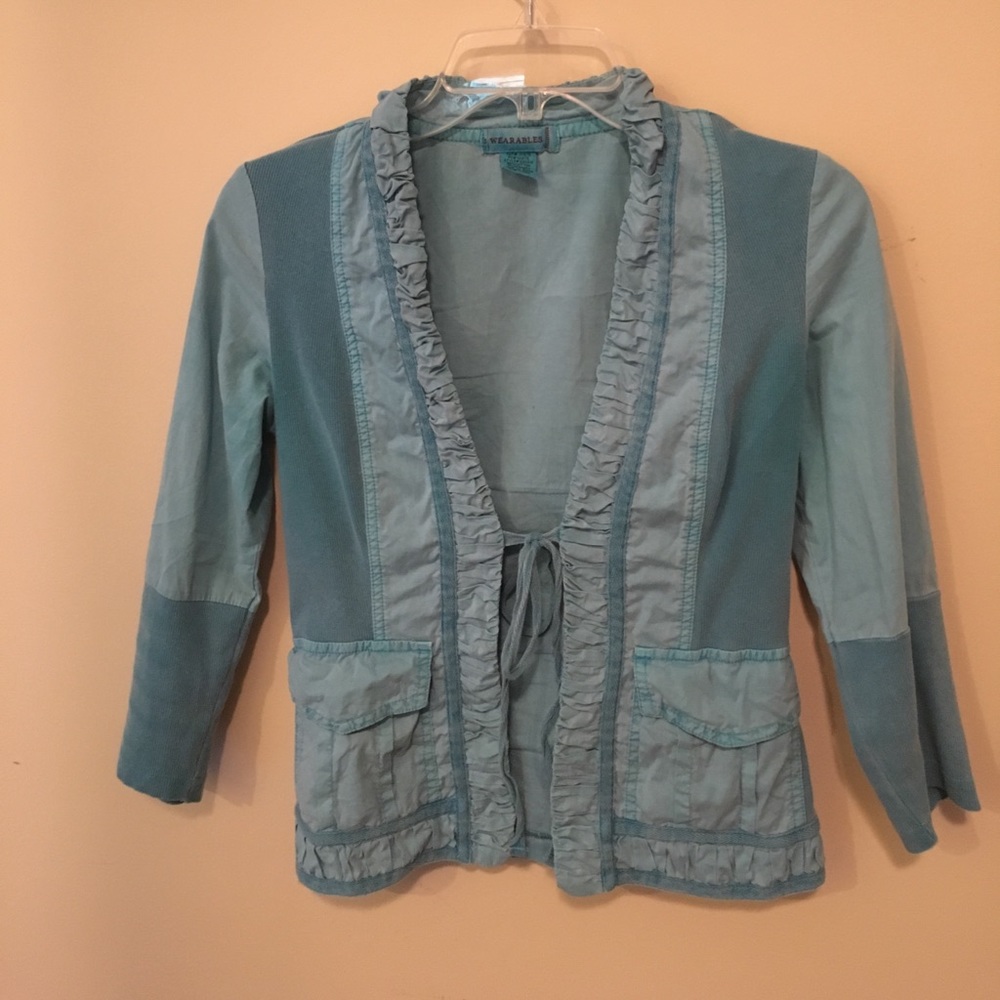 Boutique turquoise blazer