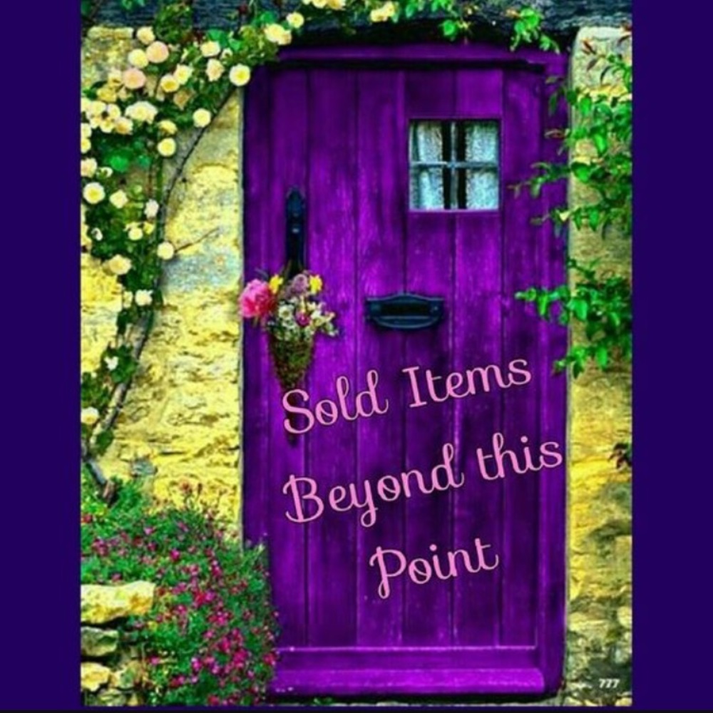 All items beyond this point have SOLD:)