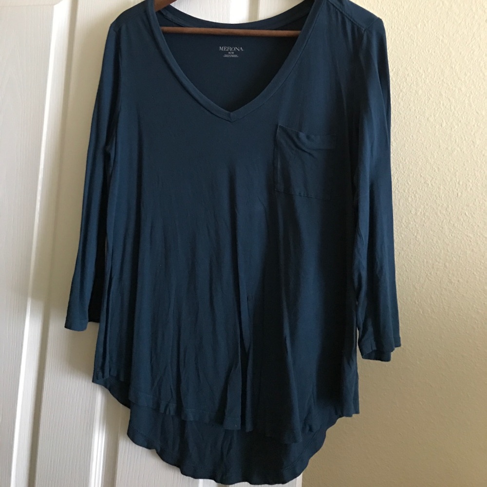 Merona Size M Half Sleeve Shirt